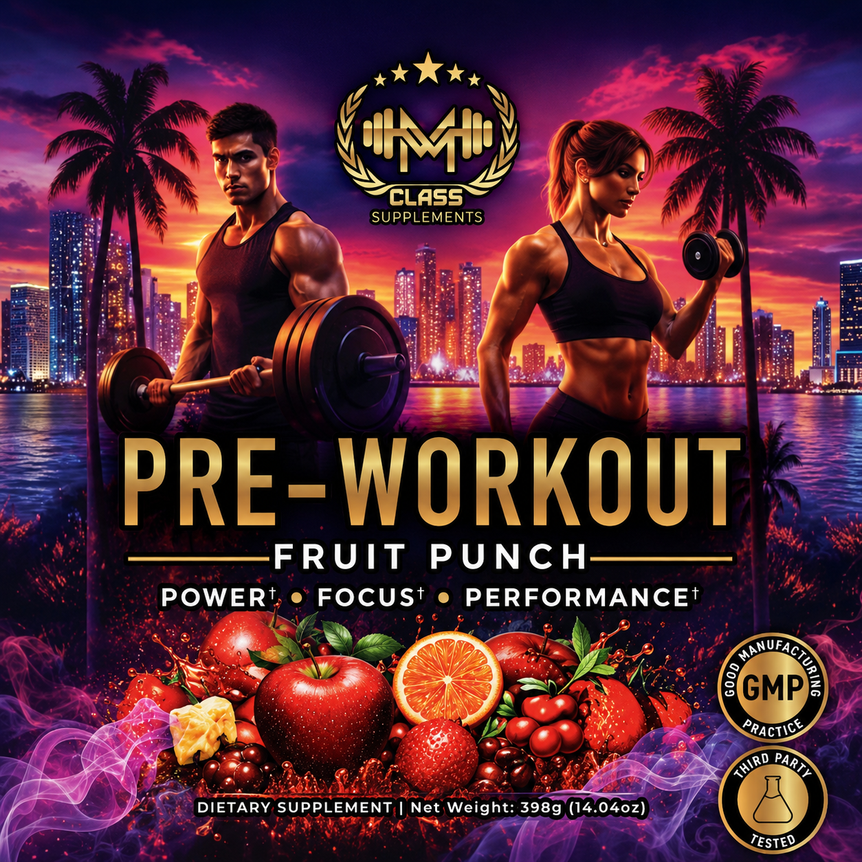 M-CLASS PRE WORKOUT Fruit Punch